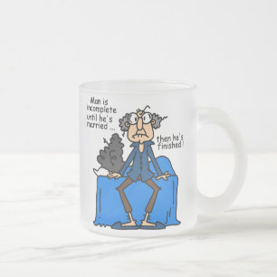 Tasse Givré Humour alors fini inachevé de mariage