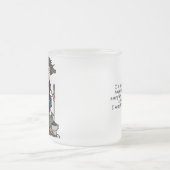 Tasse Givré Humour de femme de charge (Centre)