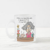 Tasse Givré Humour du lundi (Gauche)