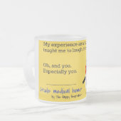 Tasse Givré Humour Médicale (Devant gauche)