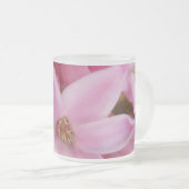 Tasse Givré hyacinthe rose (Devant droit)