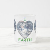 Tasse Givré I Heart Earth (I ♥ Earth) (Centre)
