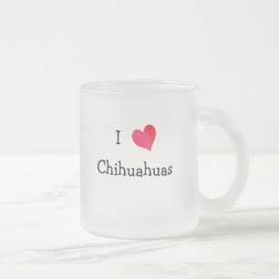 Tasse Givré I Love Chihuahuas