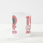 Tasse Givré I Love My Boyfriend Personnalisé (Centre)