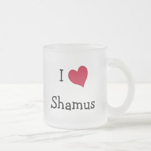 Tasse Givré I Love Shamus