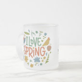 Tasse Givré I Love Spring (Devant gauche)