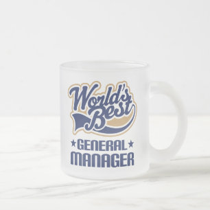 Tasse Givré Idée de cadeau pour directeur général (mondes