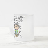 Tasse Givré Illettrer l'Humour populaire (Devant gauche)