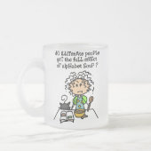 Tasse Givré Illettrer l'Humour populaire (Gauche)
