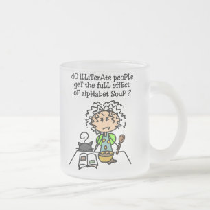 Tasse Givré Illettrer l'Humour populaire