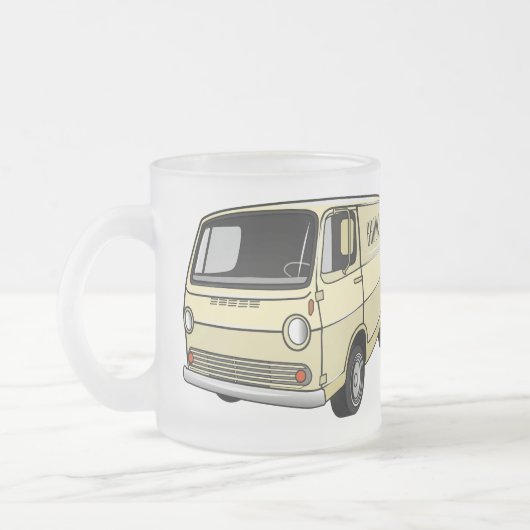 Tasse Givré Illustration classique de van (Gauche)