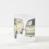 Tasse Givré Illustration classique de van (Centre)