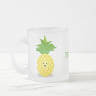Tasse Givré Illustration d'ananas mignon
