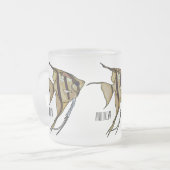 Tasse Givré Illustration d'angelfish (Devant gauche)