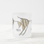 Tasse Givré Illustration d'angelfish (Centre)
