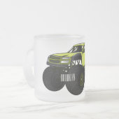 Tasse Givré Illustration de camion monstre (Devant gauche)