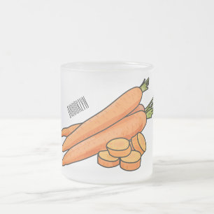 Tasse Givré Illustration de carotte