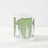 Tasse Givré Illustration de chou chinois (Centre)