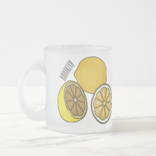 Tasse Givré Illustration de citron
