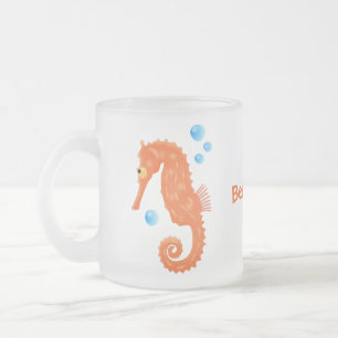 Tasse Givré Illustration de dessin animé de bulles de hippocam