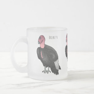 Tasse Givré illustration de dessin animé d'oiseau condor de Ca