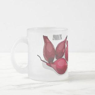 Tasse Givré Illustration de dessin animé Shallot