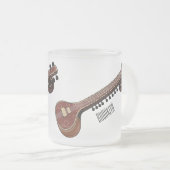 Tasse Givré Illustration de dessin de Sitar (Devant droit)