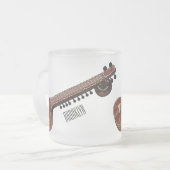 Tasse Givré Illustration de dessin de Sitar (Devant gauche)
