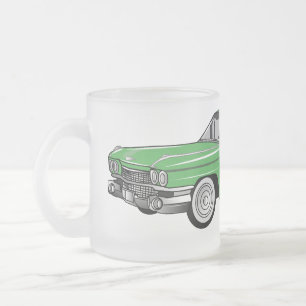 Tasse Givré Illustration de dessin de voiture classique 1959