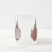 Tasse Givré Illustration de dragon fruit (Centre)
