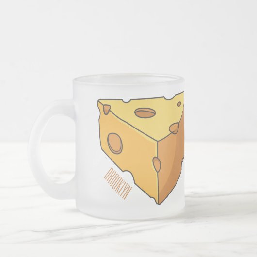 Tasse Givré Illustration de fromage (Gauche)