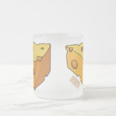 Tasse Givré Illustration de fromage (Centre)