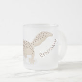 Tasse Givré Illustration de gecko tan tan mignon (Devant droit)