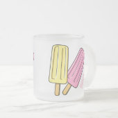 Tasse Givré Illustration de Ice pop (Devant droit)