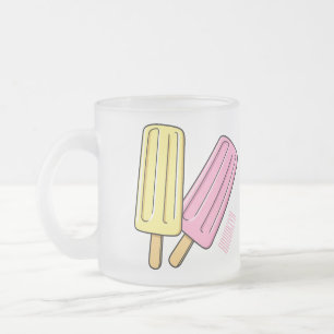 Tasse Givré Illustration de Ice pop