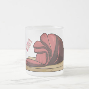 Tasse Givré Illustration de jambon