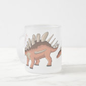 Tasse Givré Illustration de Kentrosaurus (Devant gauche)