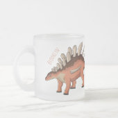 Tasse Givré Illustration de Kentrosaurus (Gauche)
