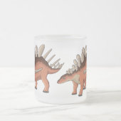 Tasse Givré Illustration de Kentrosaurus (Centre)