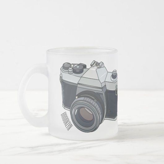 Tasse Givré Illustration de la caméra (Gauche)