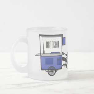 Tasse Givré Illustration de la charrette alimentaire