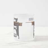 Tasse Givré Illustration de la machine à coudre (Centre)