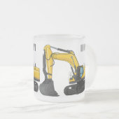 Tasse Givré Illustration de la pelle Crawler (Devant droit)