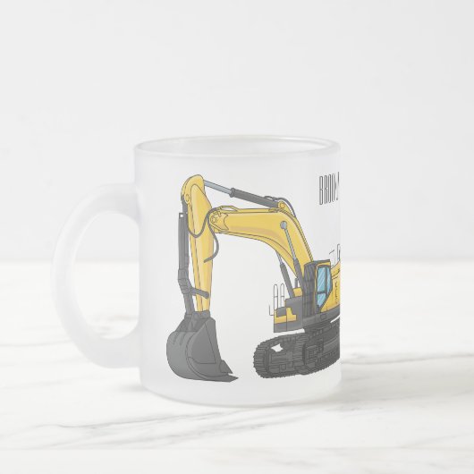 Tasse Givré Illustration de la pelle Crawler (Gauche)