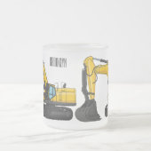 Tasse Givré Illustration de la pelle Crawler (Centre)