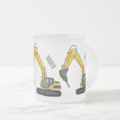 Tasse Givré Illustration de la pelle de rupture (Devant droit)