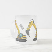 Tasse Givré Illustration de la pelle de rupture (Devant gauche)