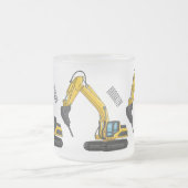 Tasse Givré Illustration de la pelle de rupture (Centre)