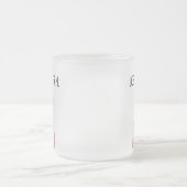 Tasse Givré Illustration de l'infirmière Merci (Centre)