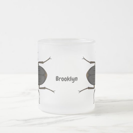 Tasse Givré Illustration de l'insecte du dendroctone du pin (Centre)